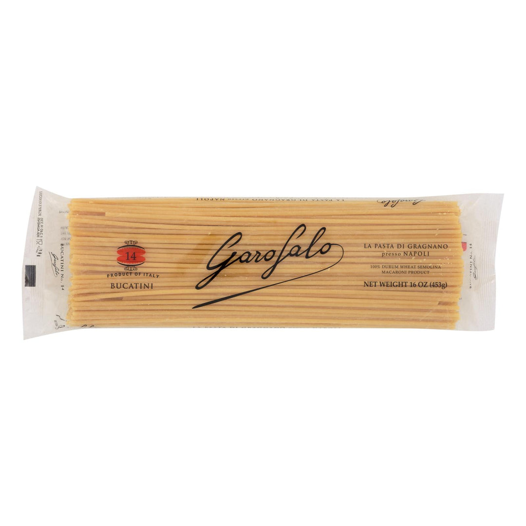 Garofalo Bucatini - 14 - Case Of 20 - 16 Oz - Maras Green